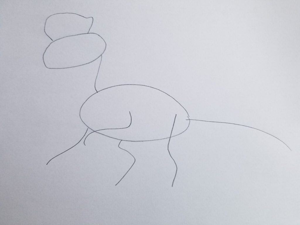 How To Draw A Dilophosaurus 5 Step by Step Instructions (2023