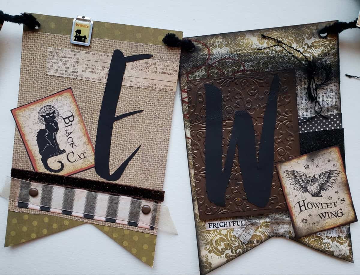 letter E and W