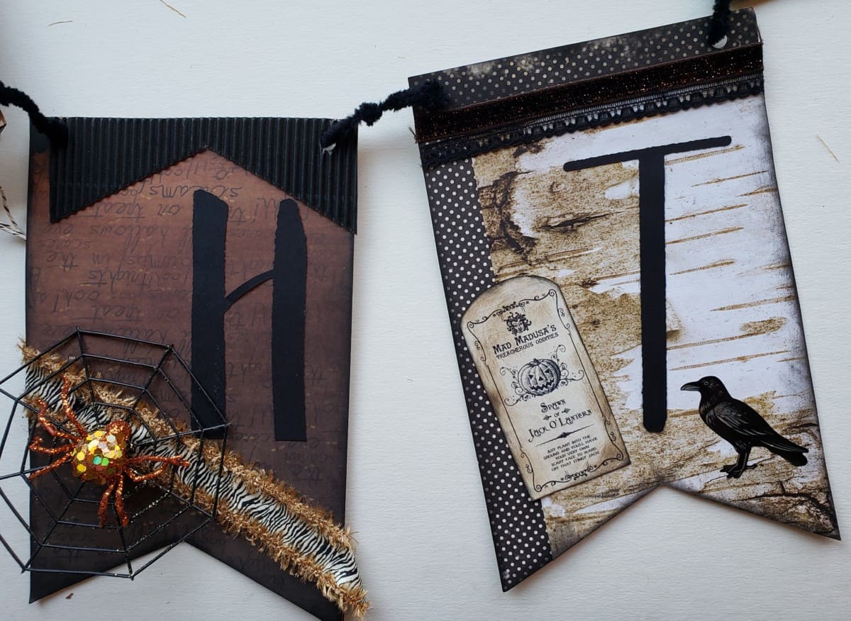 Letter H and T One Night Werewolf Banner